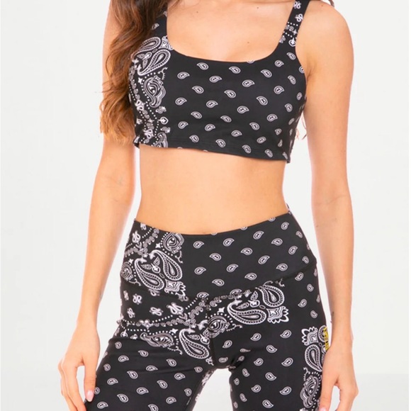 LOFT matching set - bandana print, hard to find - Picture 1 of 5